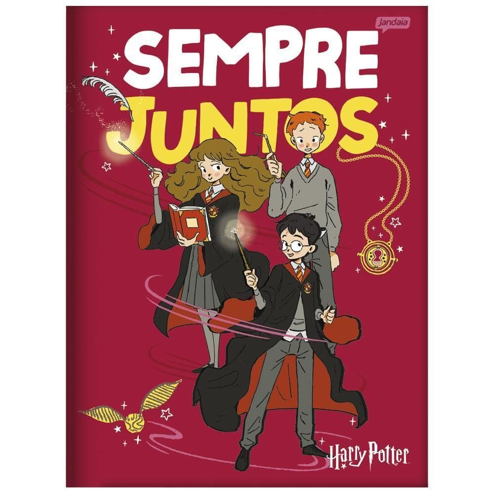 Caderno Brochurão 96Fls Harry Potter Sempre Juntos Jandaia