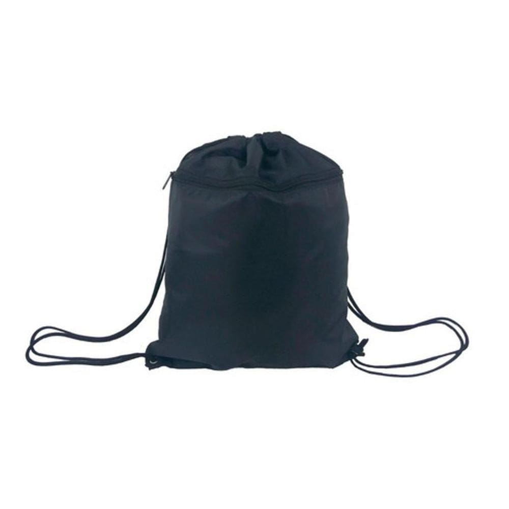 10 Bolsa Sacochila Esportivo Com Cordao Para Academia Preto