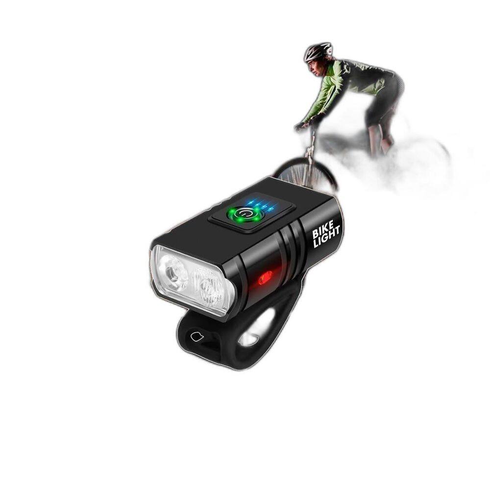 Farol Para Bicicleta T6 Recarregável Usb Potente