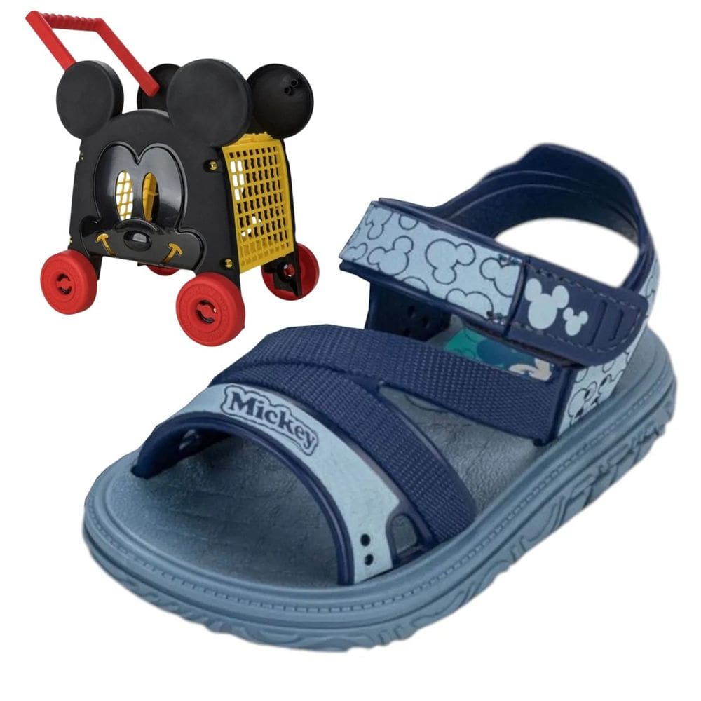 Sandalia Infantil Menino Dia a Dia Disney Baby Car