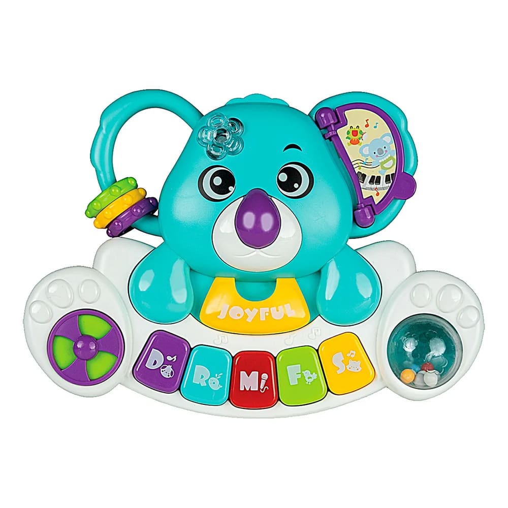 Coala Musical De Atividades Com Teclado Luz e Som Buba