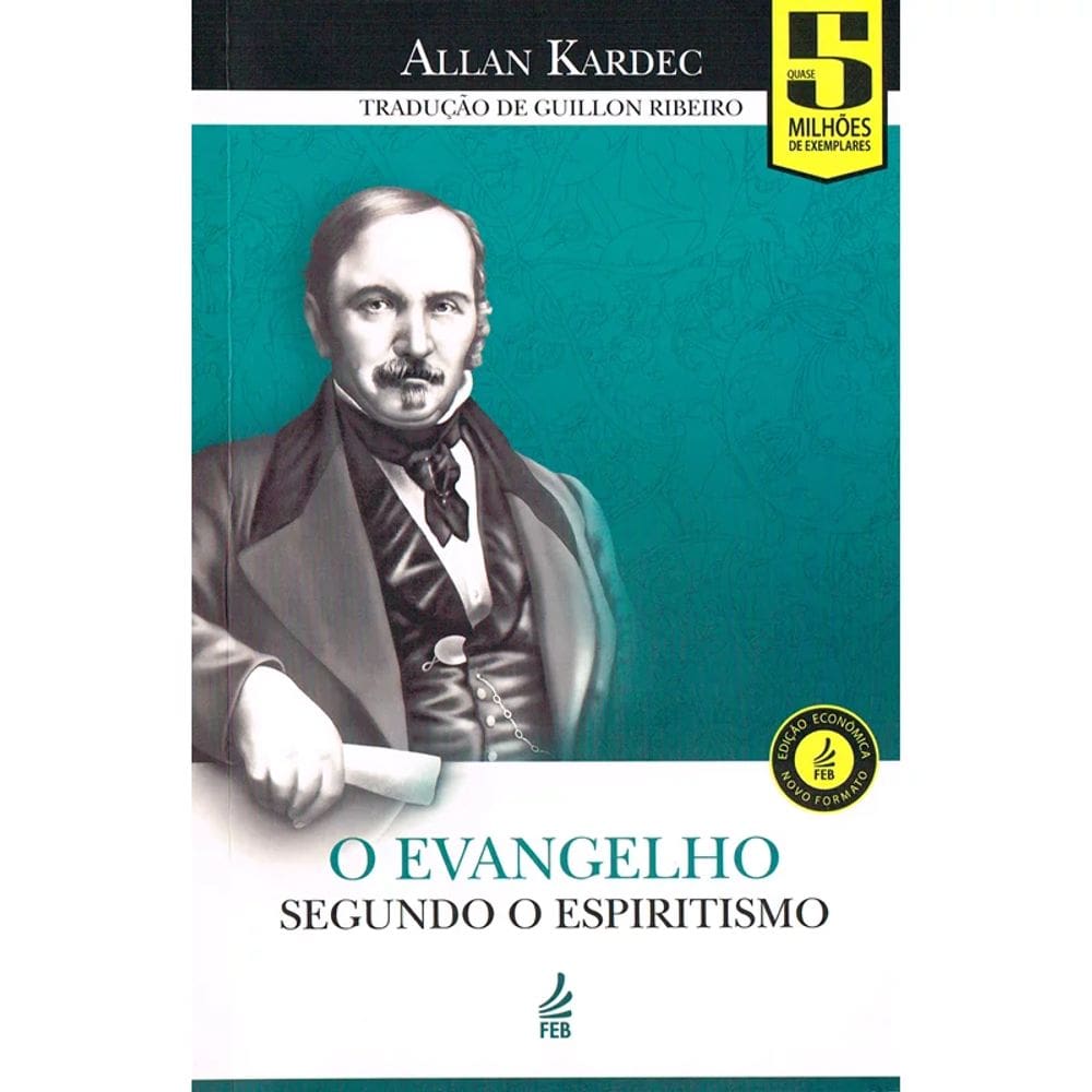 Livro O Evangelho Segundo o Espiritismo (Edição Econômica) Lacrado Editora Feb