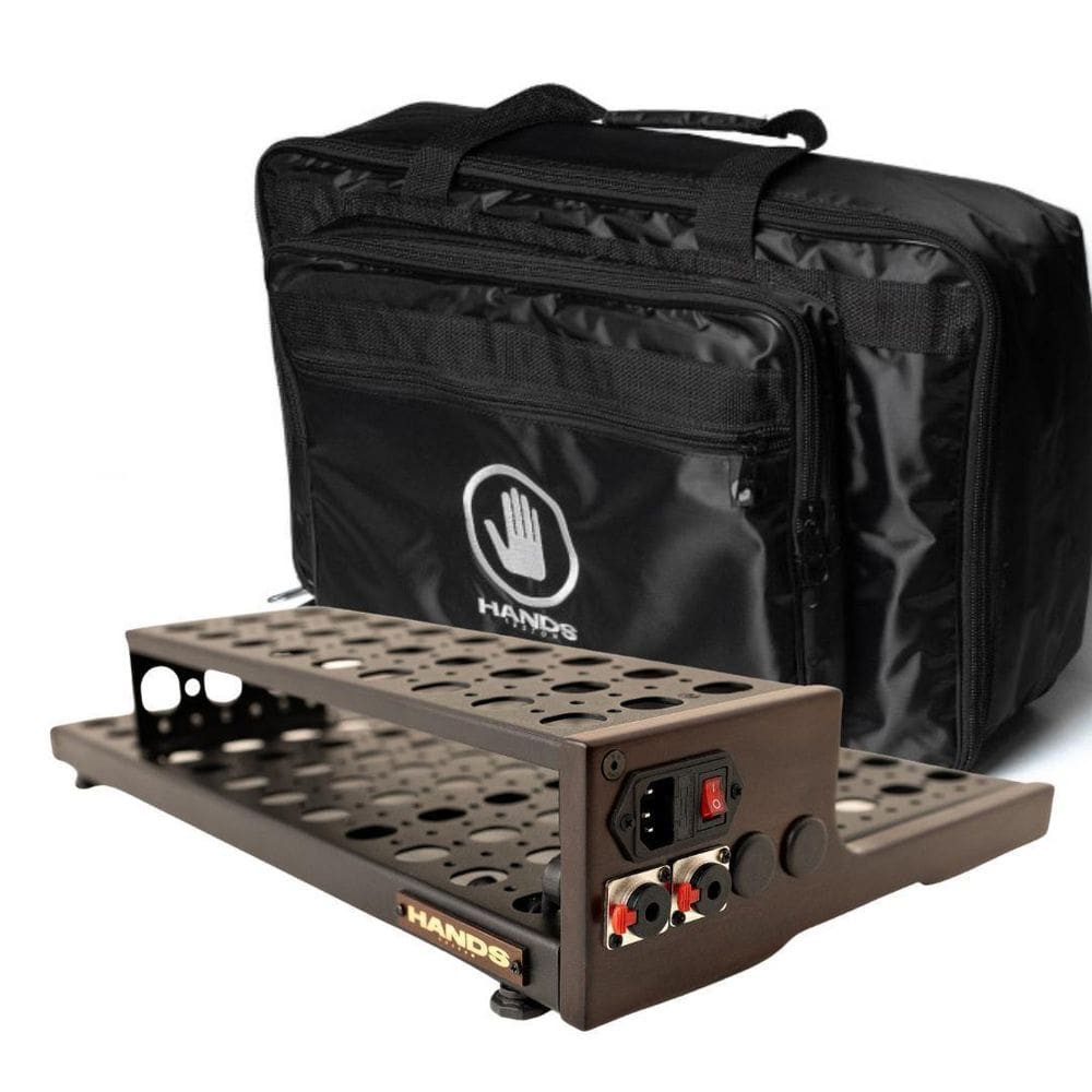 Pedalboard Hands Custom Vertex 40X30 + Plataforma Imbuia