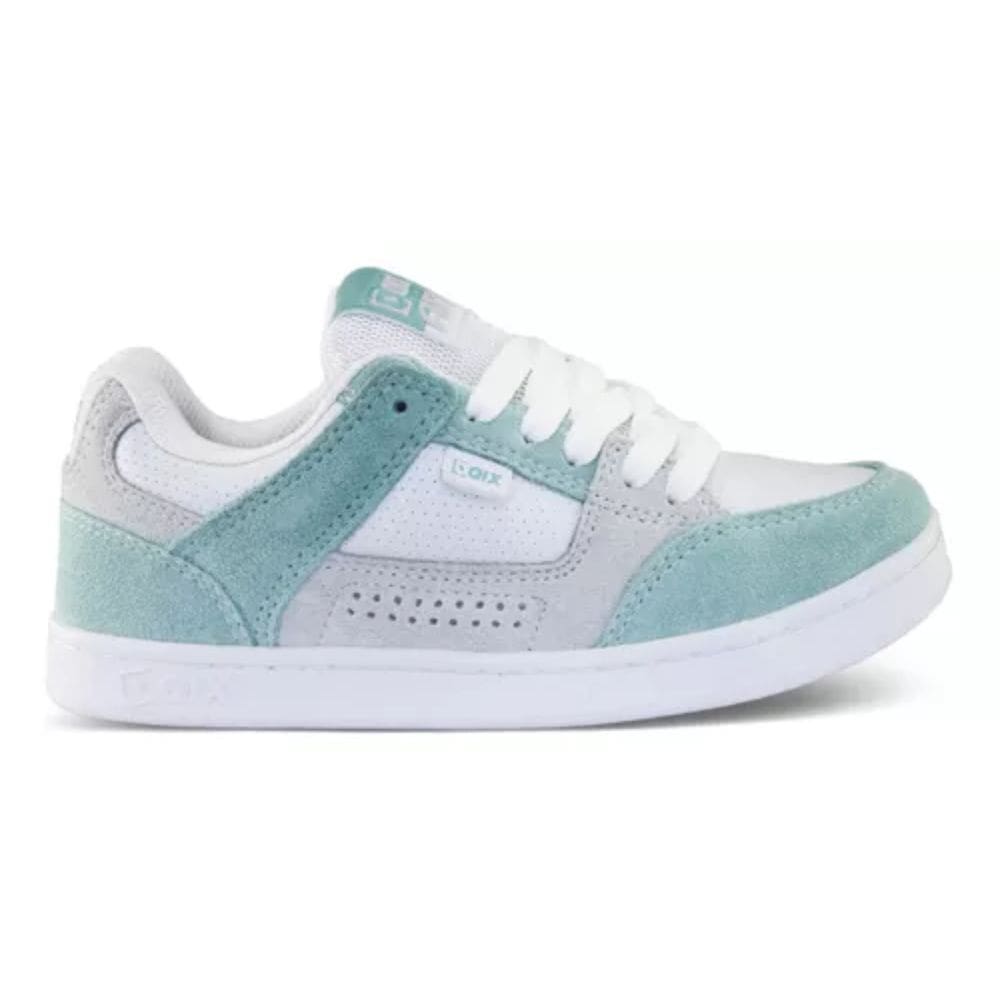 Tênis Qix Skate Retrô Am Cup Sole Séries Branco/Aqua