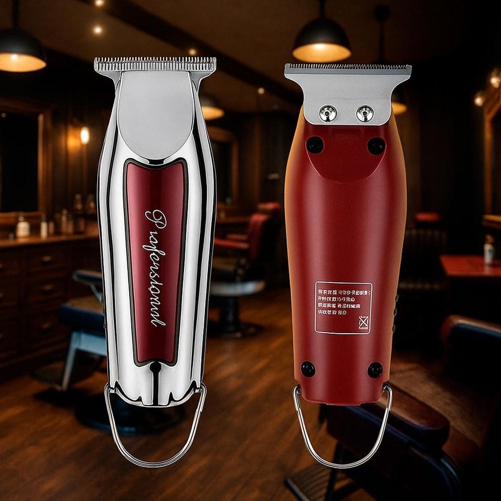 Kit Kemei Usb Para Barbeiro E Corte Preciso