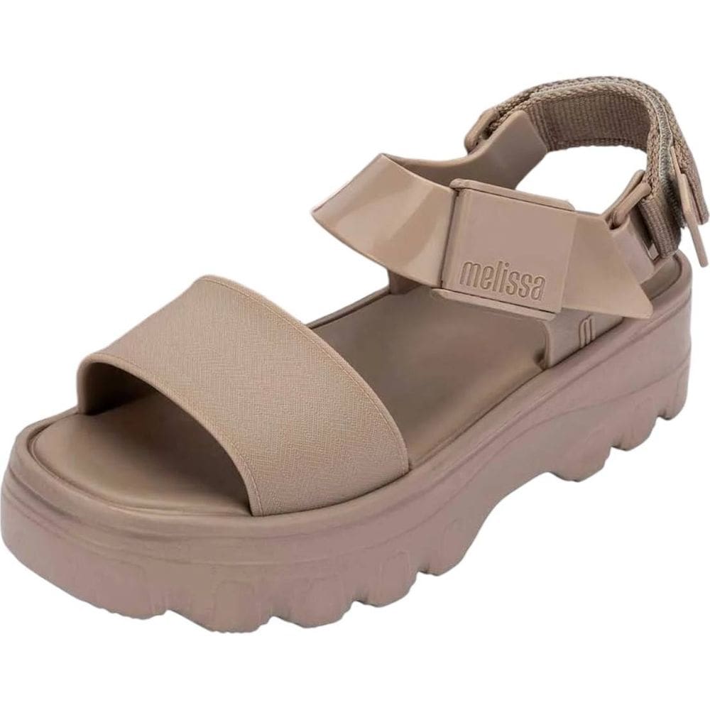 Sandalia Flatform Tratorada Melissa Kick Off | Ponto