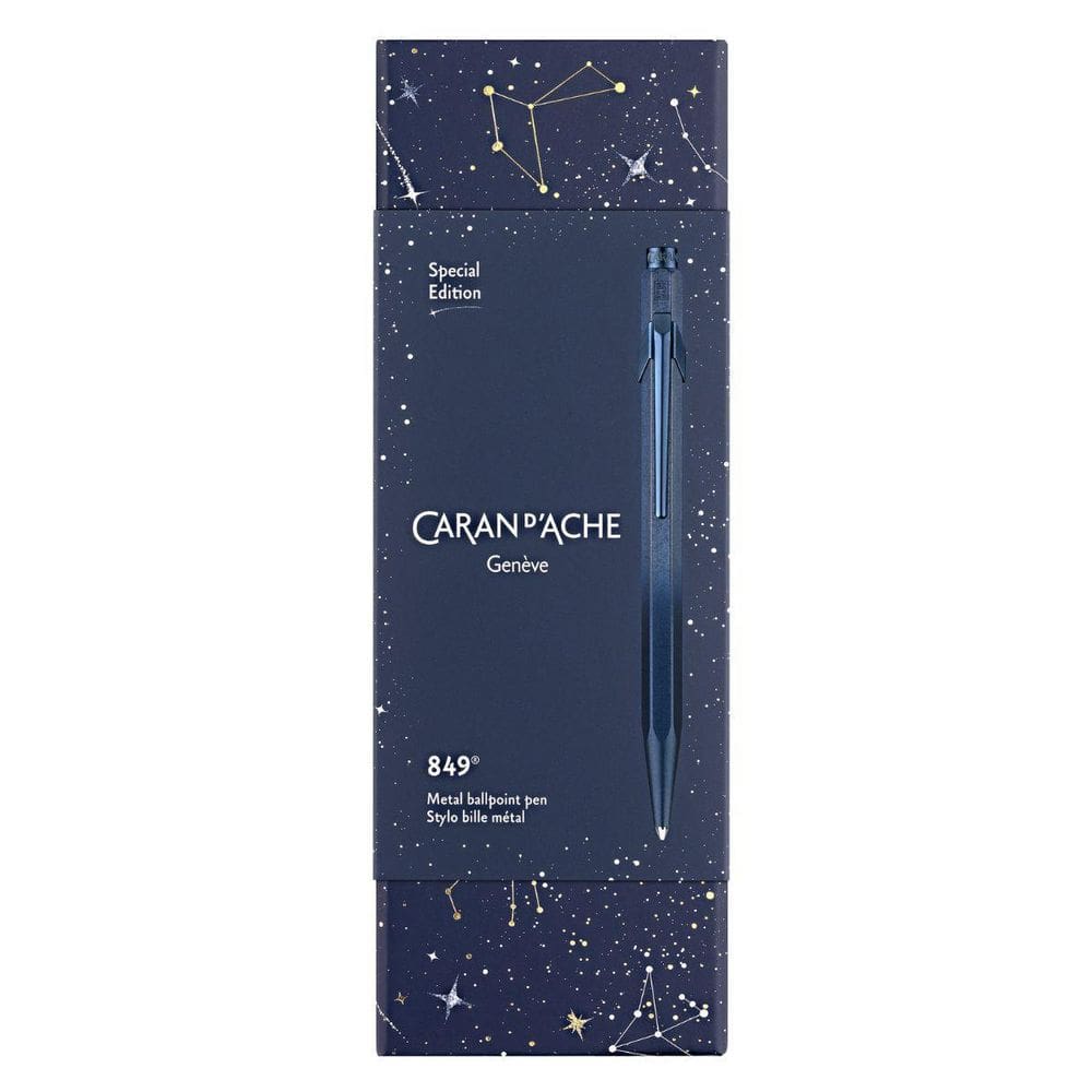 Caneta Esferografica Carand`Ache 849 Cosmic Blue Ed.Especial