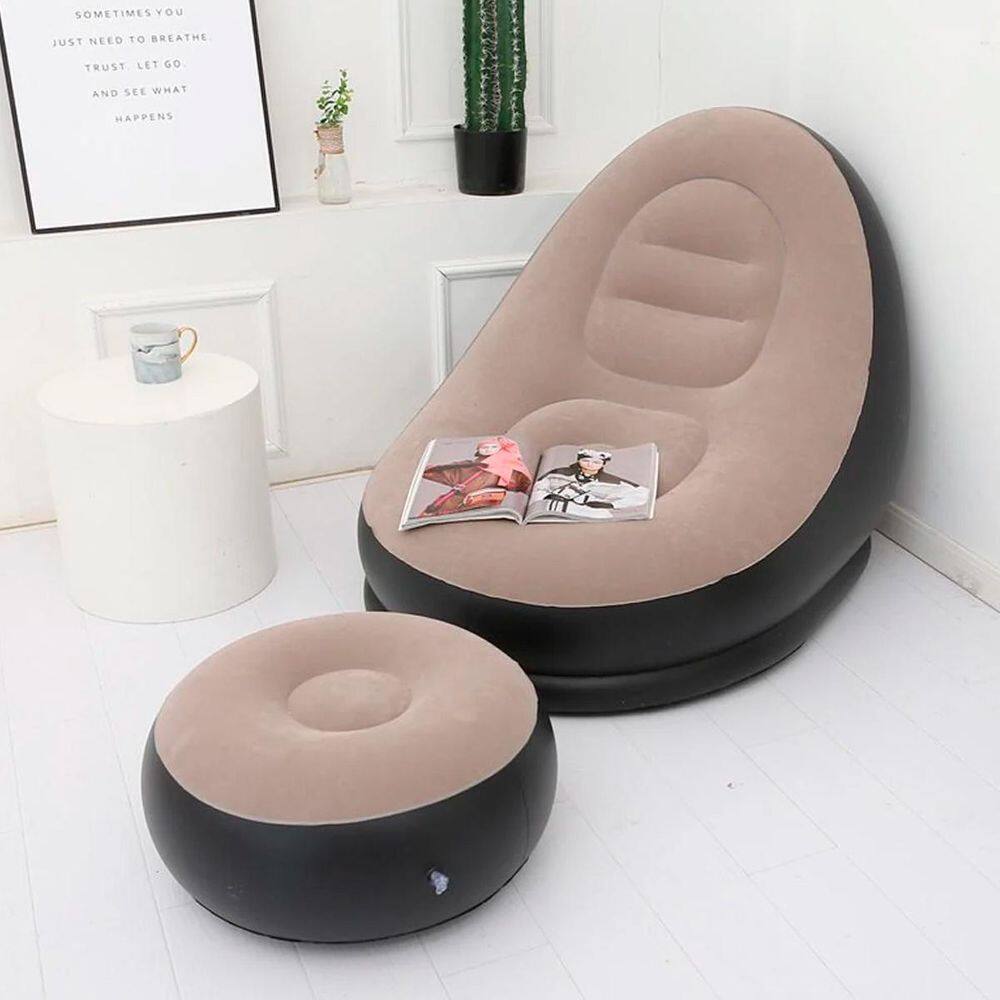 Sofá Inflável Perfeito Para Relaxar Em Viagens