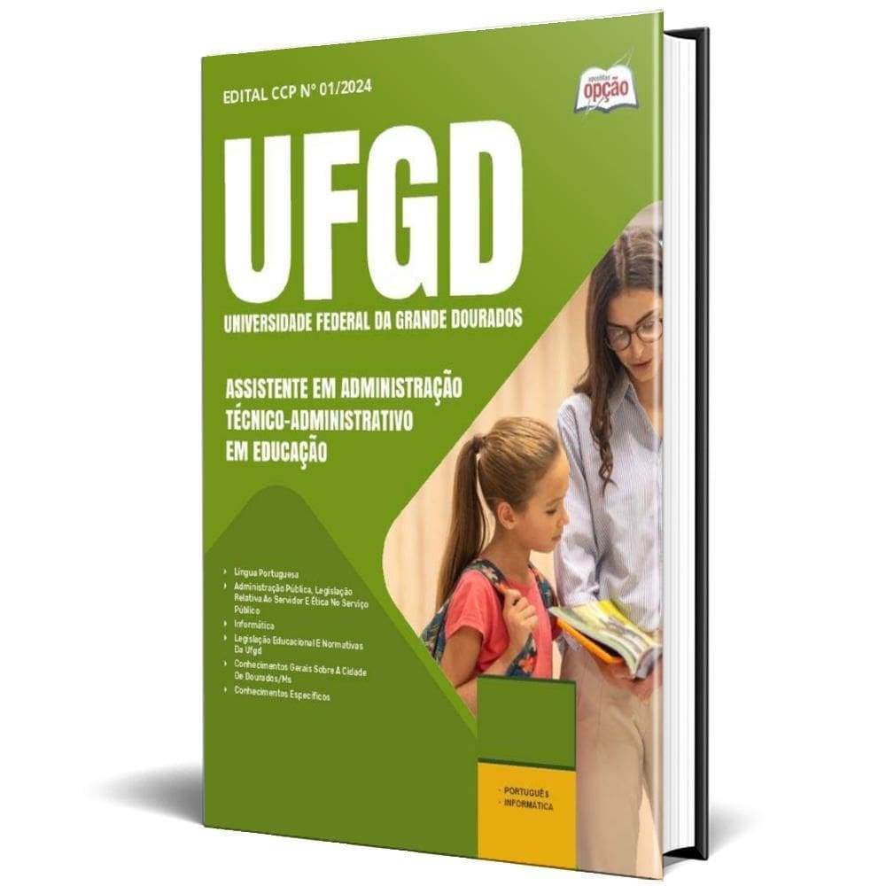 Apostila Ufgd 2025 Assistente Em Administração