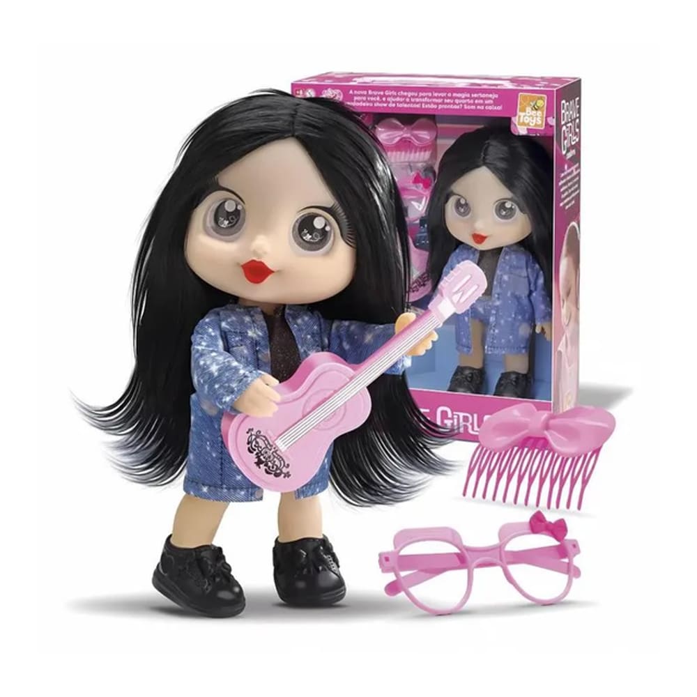Bee Toys Boneca Brave Girls Anna Cantora 31 cm