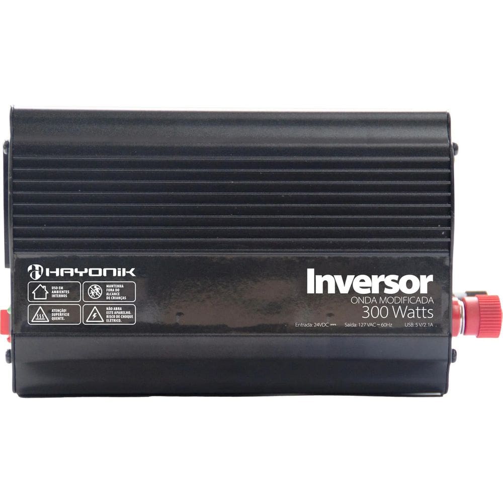 Inversor de ONDA Modificada Hayonik MSW2103 300W 24V/127V USB