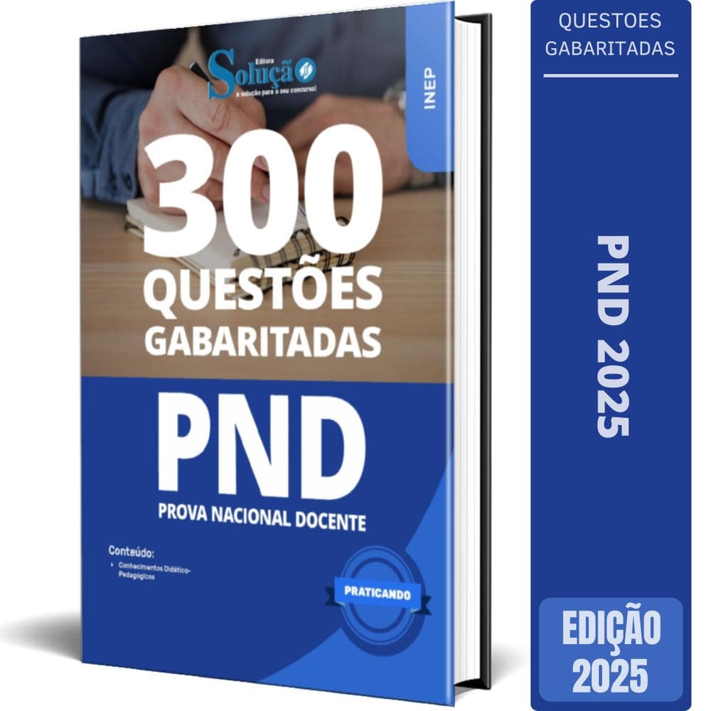 Caderno Questões Pnd Cnu Professores 300 Questões