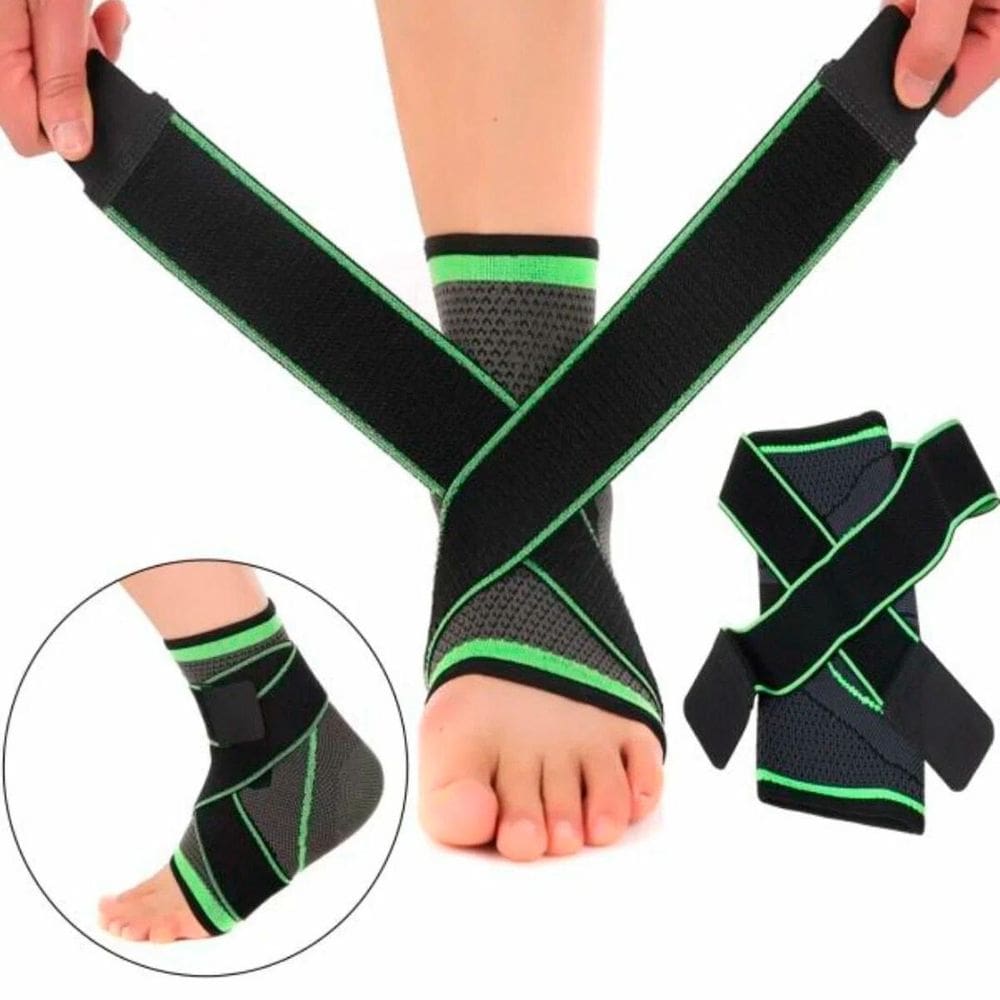 Tornozeleira Ajustável Fitness Confortável Para Musculação