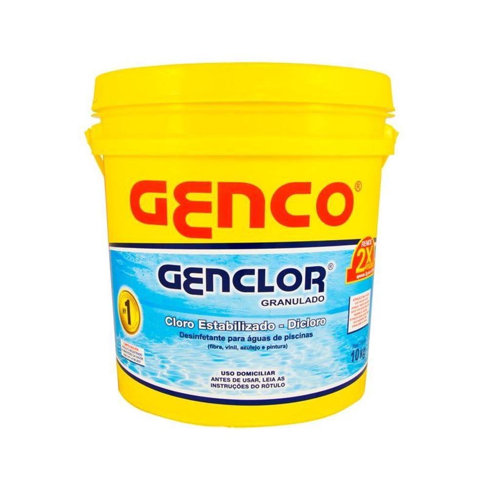 Cloro Piscina Genclor Estabilizador 10Kg