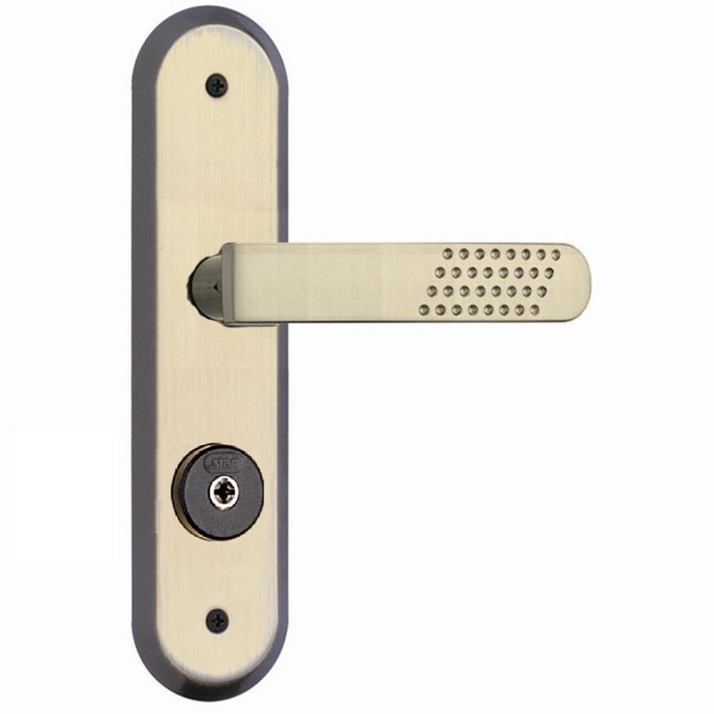 Fechadura Alavanca Stam Externa Tetra Chave 180021 Oxidada