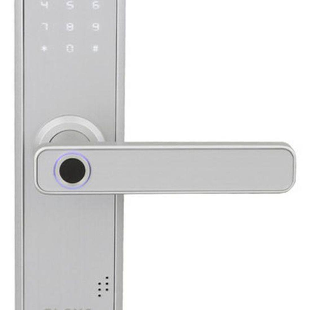 Fechadura Eletrônica Digital Embutir Senha Biometria- Elsys