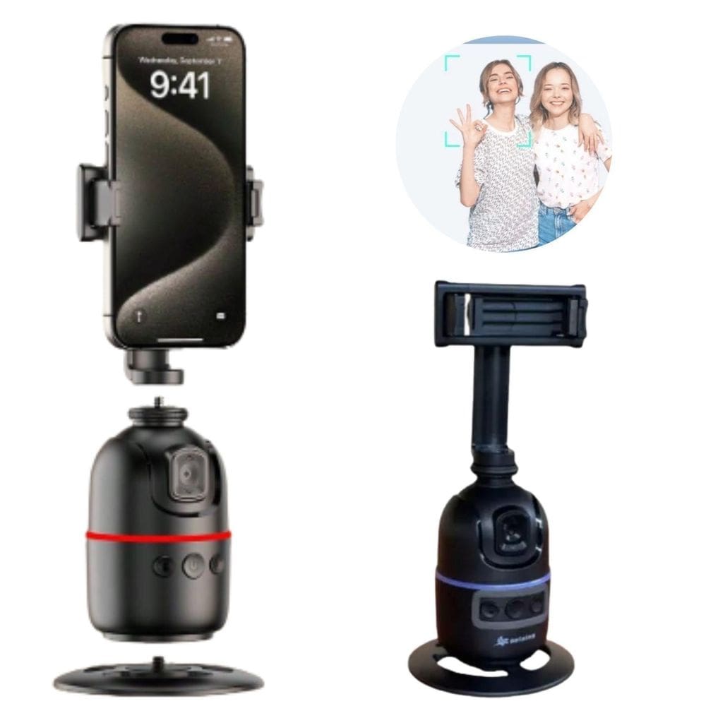 Estabilizador Gimbal 360O Com Rastreamento Facial Celulares