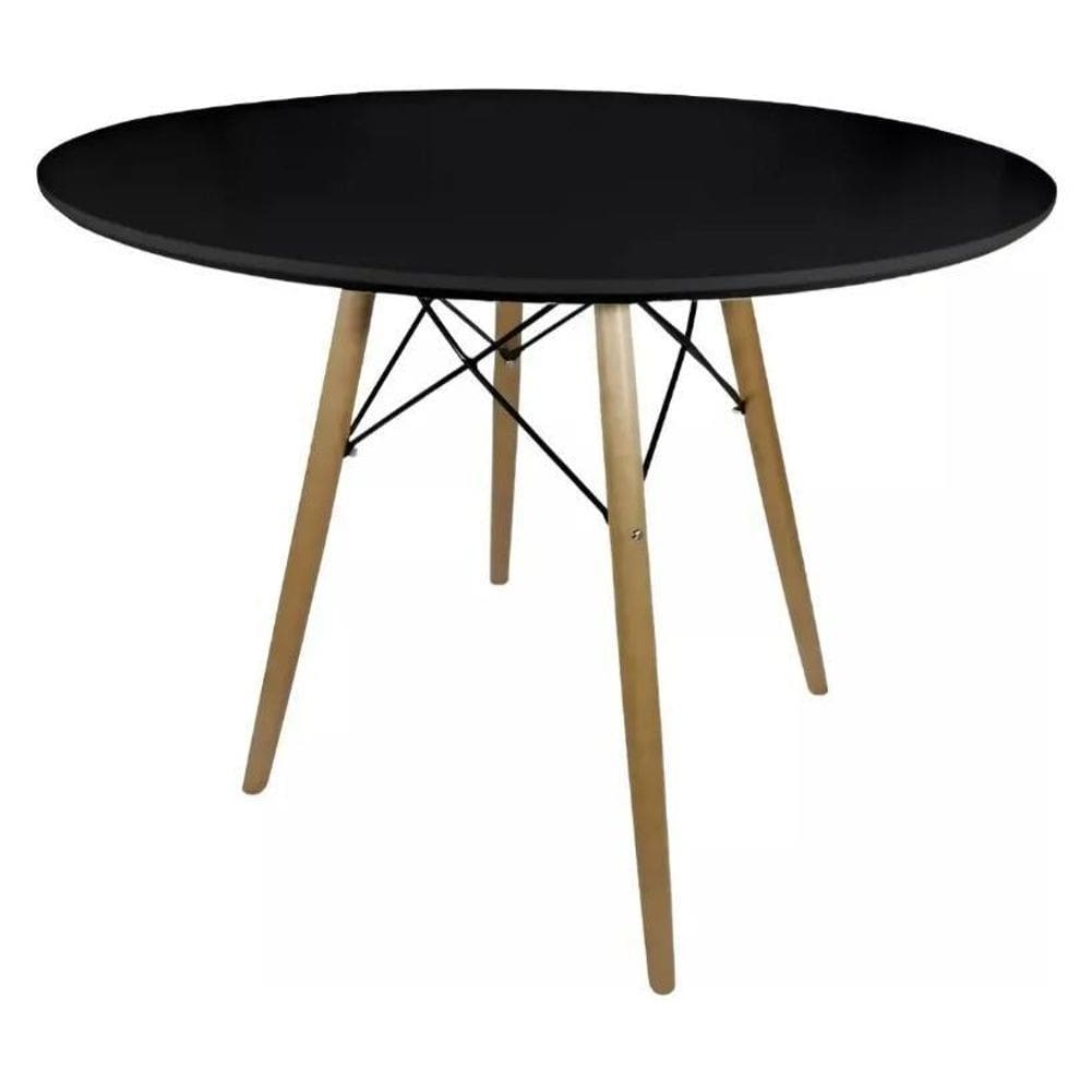 Mesa Redonda 90 Cm Pé Palito Eiffel
