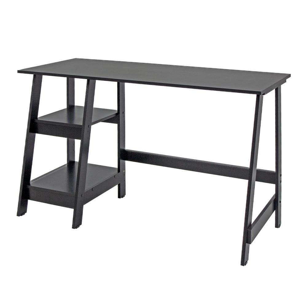 Mesa Escritório Escrivaninha Ditália MC-190 Preto Cozy