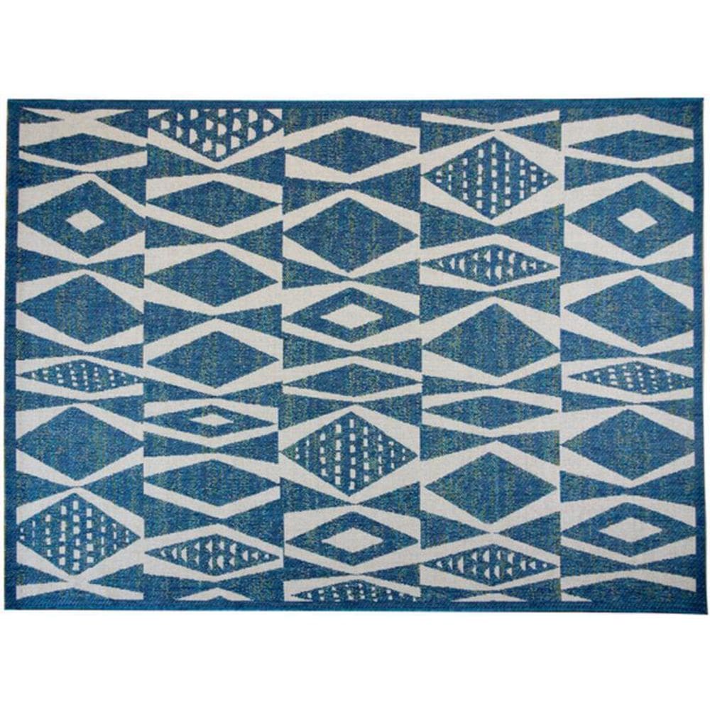 Tapete Sisal Aurora 02 Azul 2,50 X 3,00 - Edantex