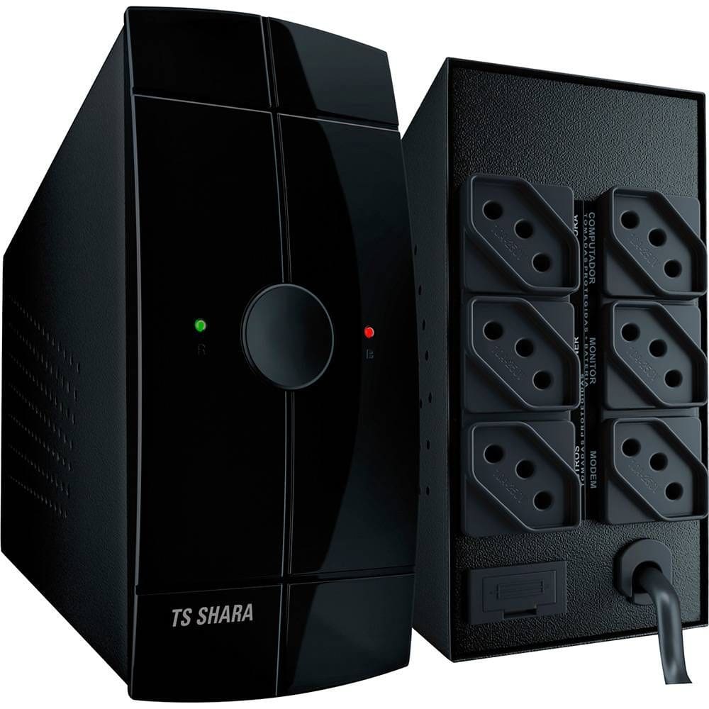 Nobreak 700VA TS Shara Power UPS Monovolt 115V
