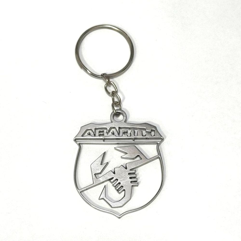 Chaveiro em Aço Inox  Abarth