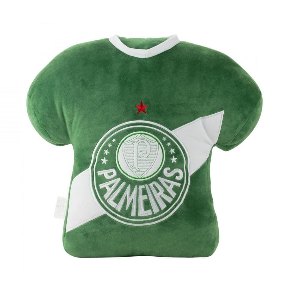 Almofada Camisa PaImeiras 40 X 45 X 17 Cm