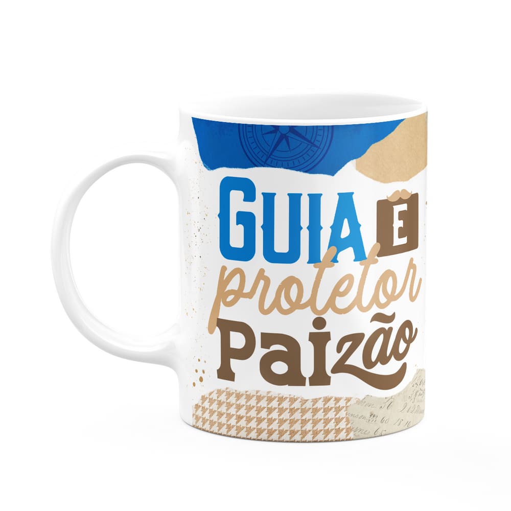 Caneca dos Pais - Guia e Protetor - Paizão - 325ml