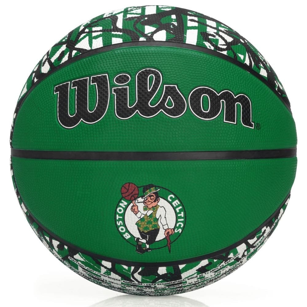Bola De Basquete Wilson NBA Team Graffiti Boston Celtics