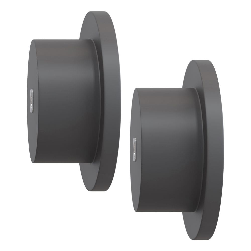 Kit 02 Pinos Suporte de Parede Madeira Preto Redondo Espelho Bolsa Cabide Decoração - Lyam Decor