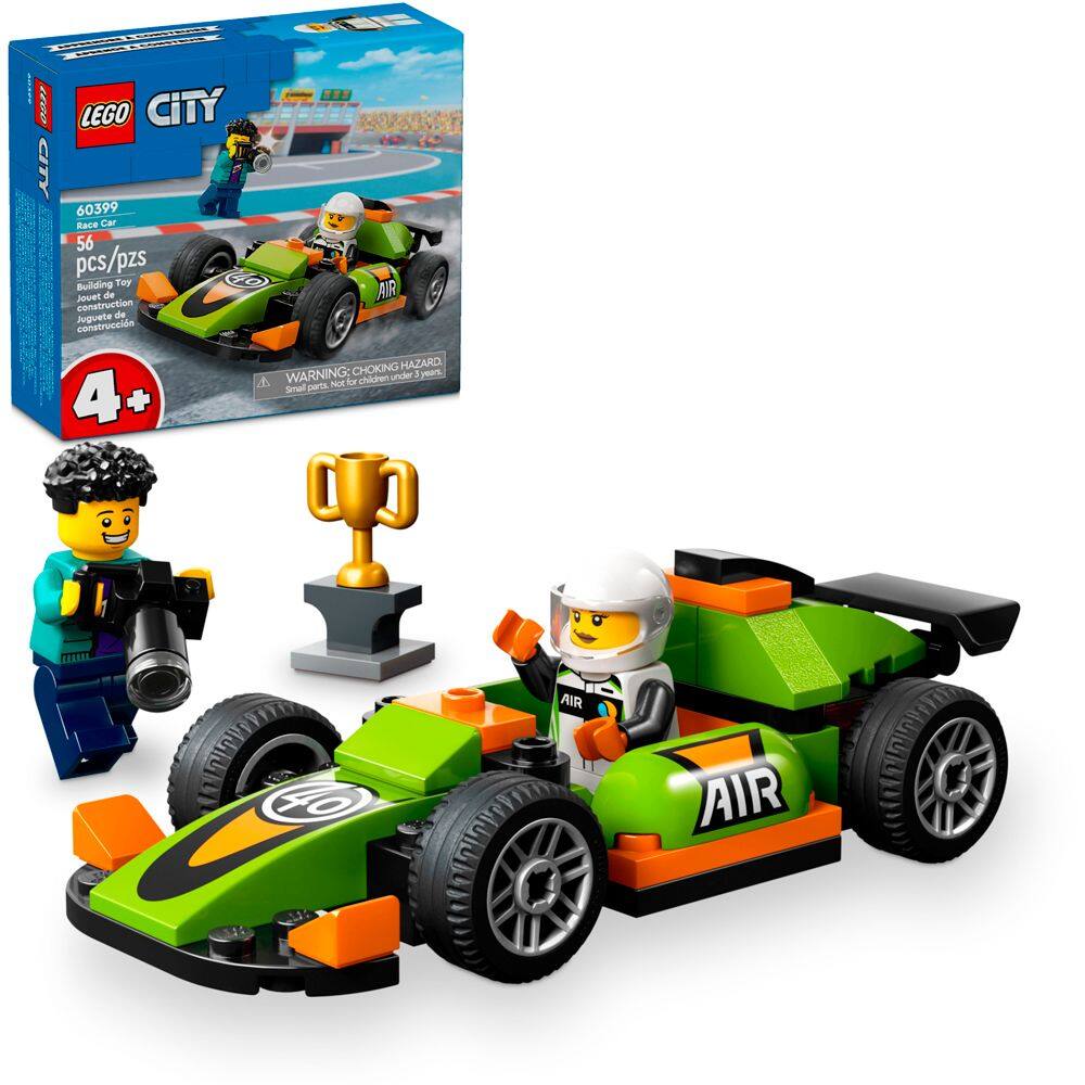 Lego City Carro de Corrida Verde 60399 56pcs