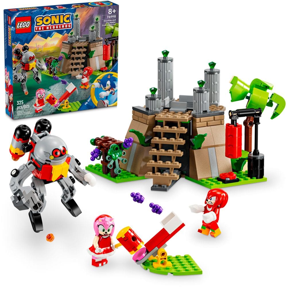 Lego Sonic Knuckles Santuário da Esmeralda 76998 com 325pcs