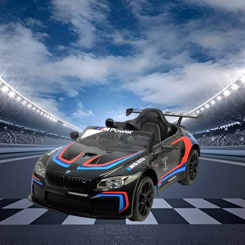 Mini Carro Elétrico Infantil Bmw M6 GT3 12V Controle Remoto Licenciado Importway Bw366 Motorizado