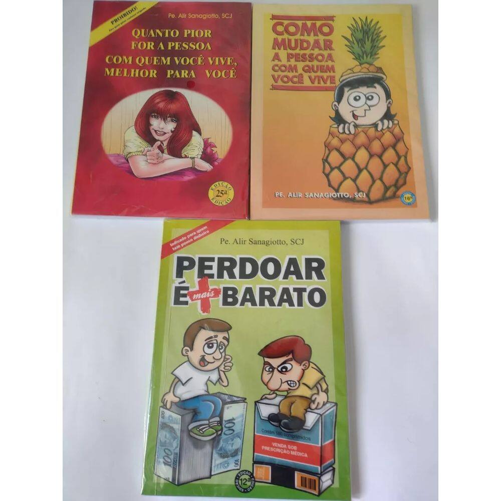 Kit 3 Livros Quanto Pior For A Pessoa Com Quem Você Vive, Melhor Para Você + Como Mudar A Pessoa Com Quem Você Vive & Pe