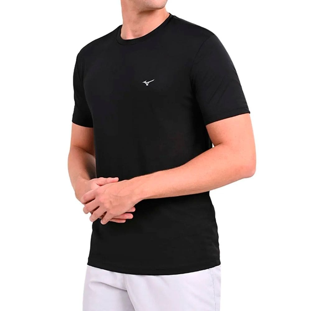 Camiseta Mizuno Nirvana Masculina Preto
