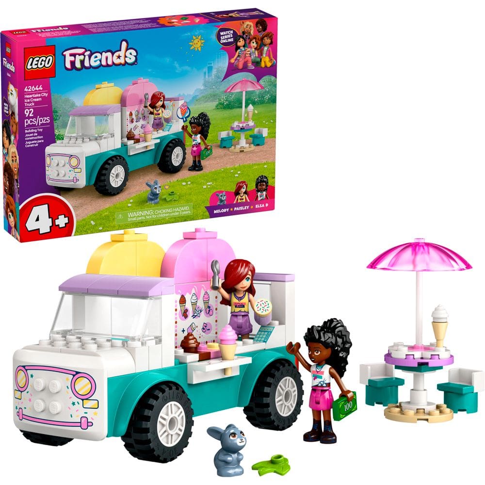 Lego Friends Caminhão de Sorvete 42644 com 92pcs