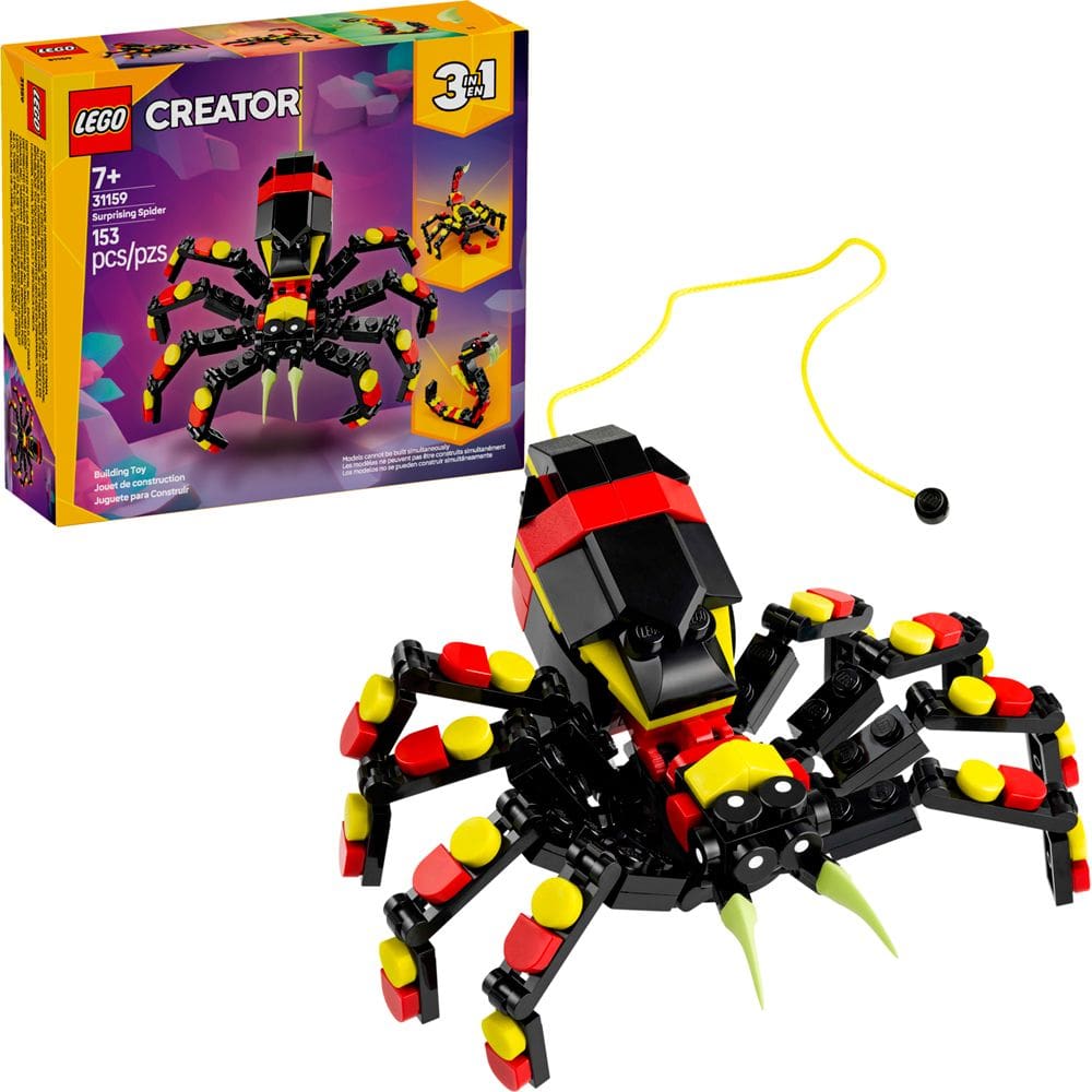Lego Creator Aranha Surpreendente 31159 com 153pcs