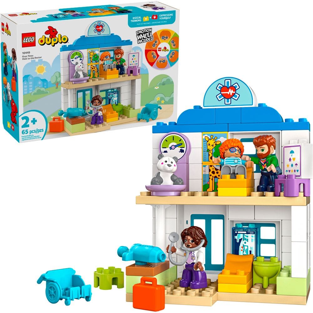 Lego Duplo Primeira Visita ao Médico 10449 com 65pcs