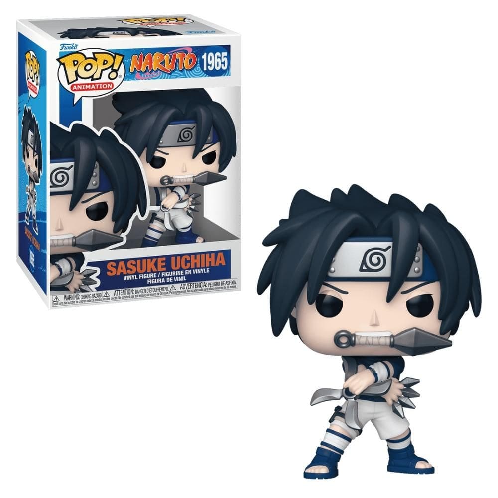 Boneco Funko Pop! Naruto Clássico - Sasuke