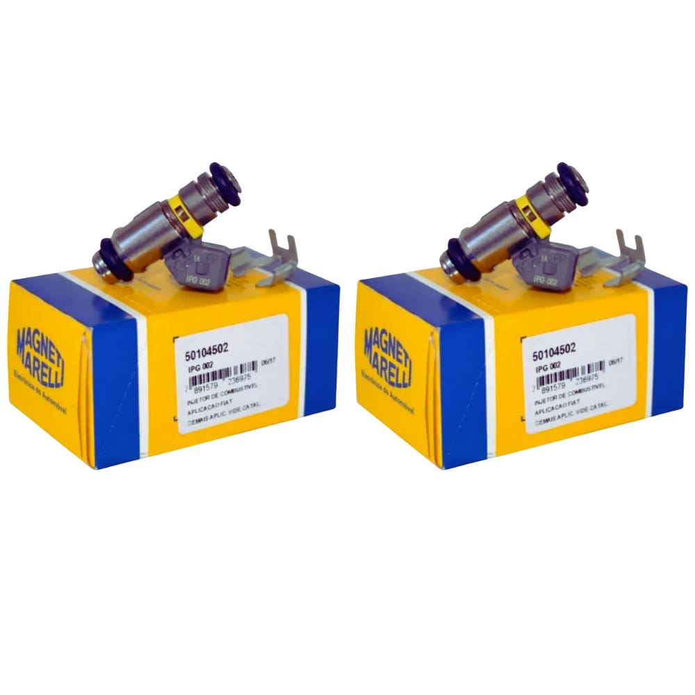 2 Bico Injetores Siena Palio Fire 1.4 IPG002 Magneti Marelli