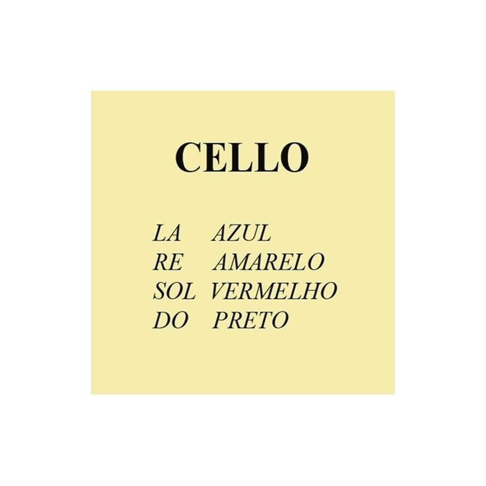 Encordoamento para Violoncelo 4/4 - MAURO CALIXTO