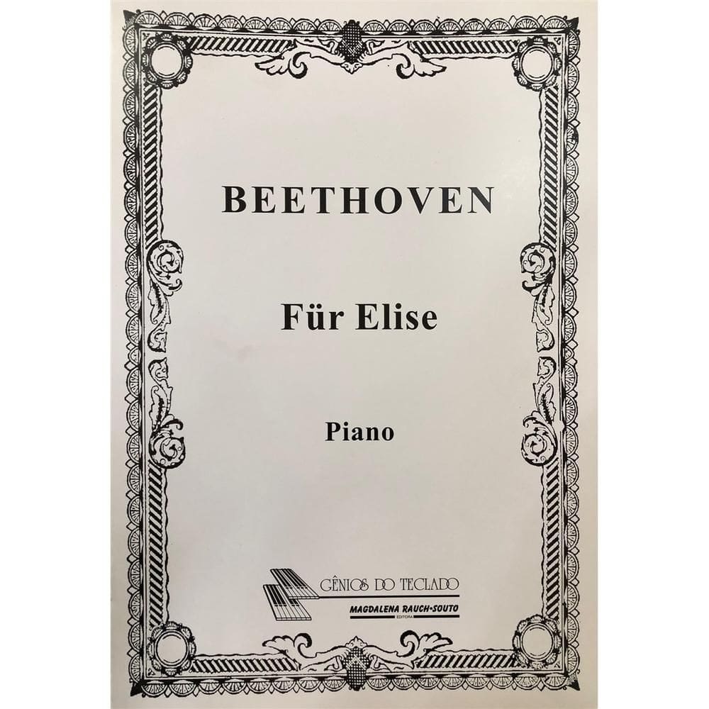 Beethoven Fur Elise Piano - Gênios do Teclado