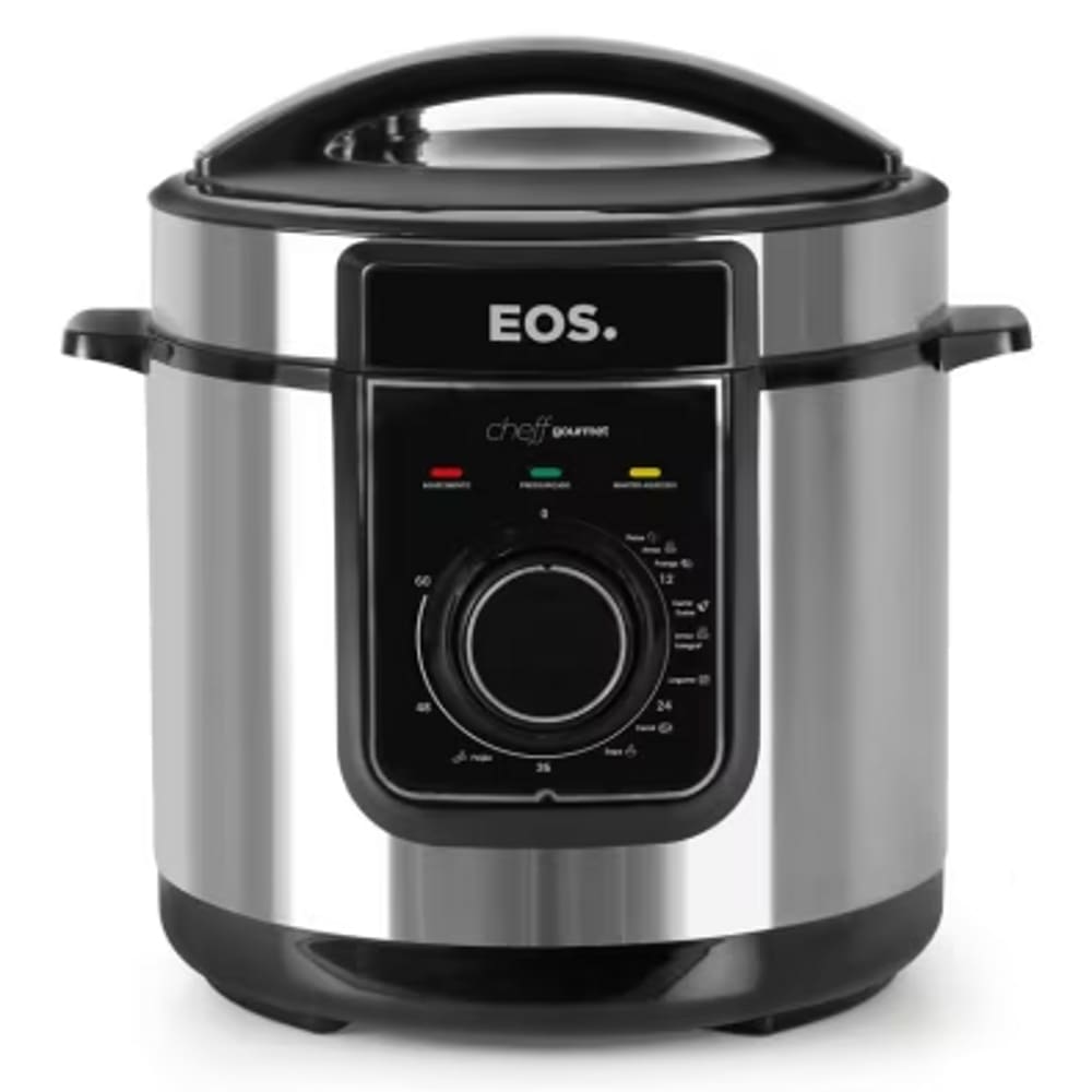 Panela de Pressão 5L Ultra Turbo EOS 900W com Timer em Inox 127V