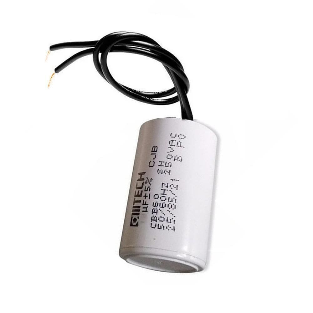 Capacitor Com 2 Fios Metalizados Para Motor 30Uf 250 Vac Mvm