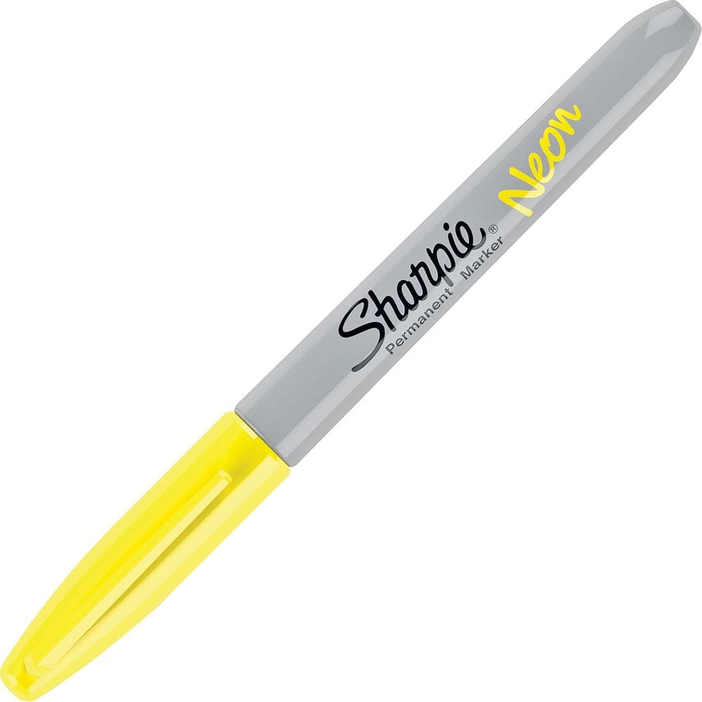 Marcador permanente SHARPIE Neon Fine Point Yellow