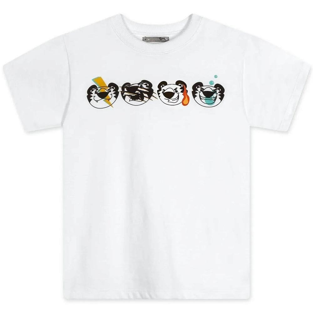 Camiseta Manga Curta Tigor T Tigre Elementos Infantil Branco