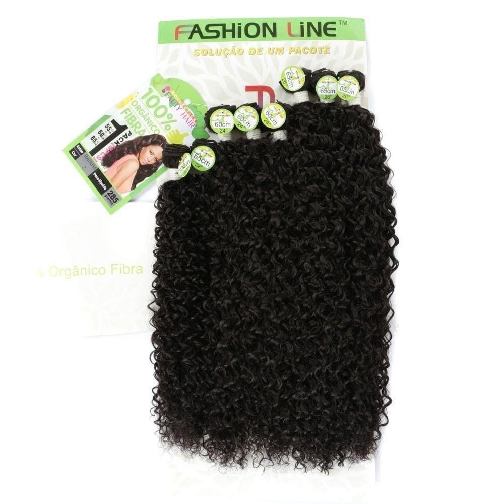 Rainha - 65cm Fashion Line Cabelo Cacheado Cachos Orgânico Cor:2