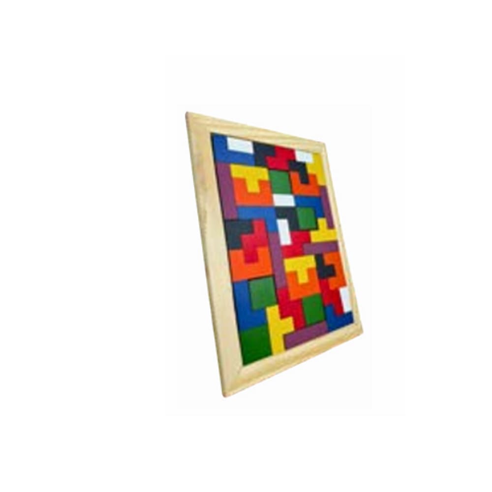 Brinquedo Tetris de Madeira