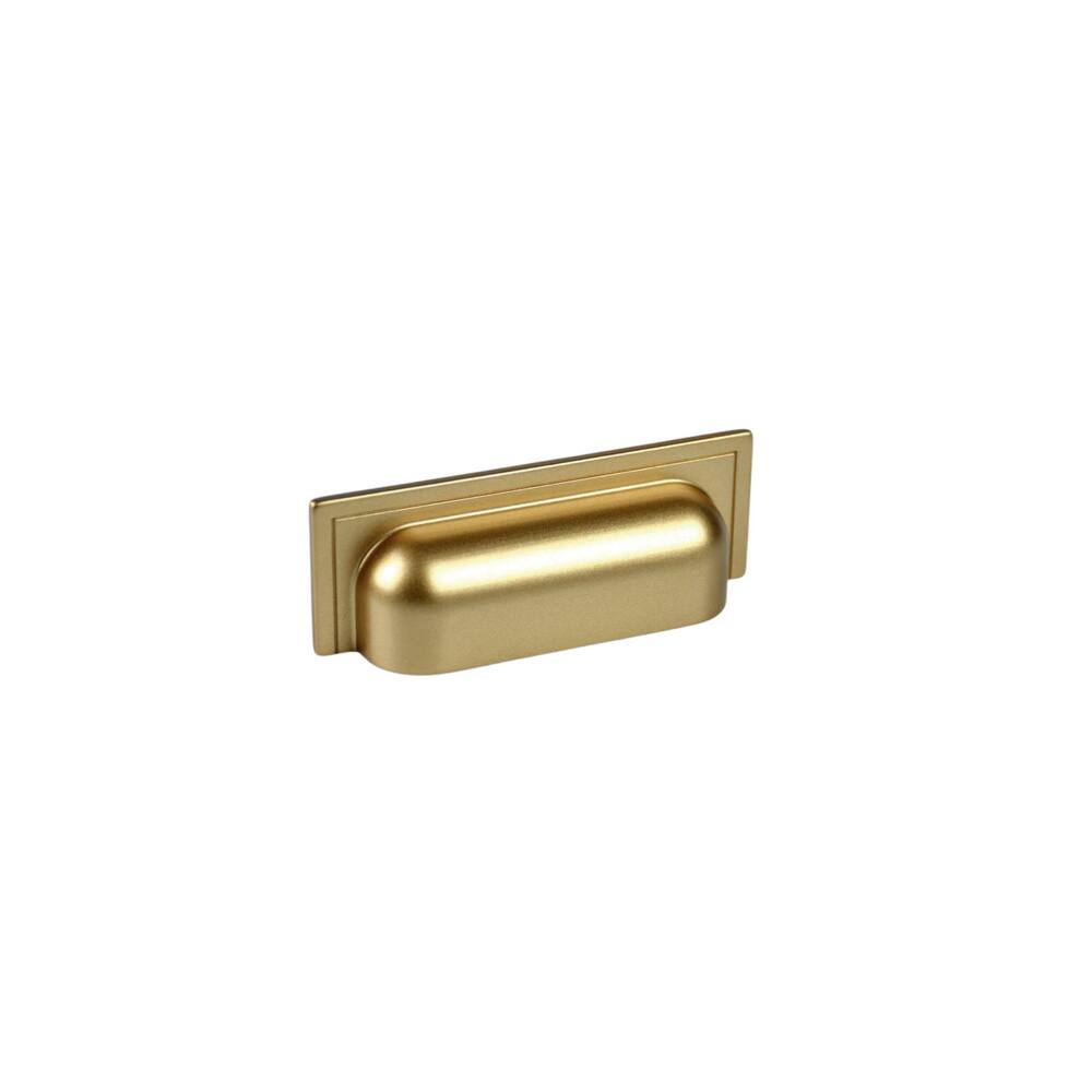 Puxador Plymouth 80mm Dourado Matte Zen Design