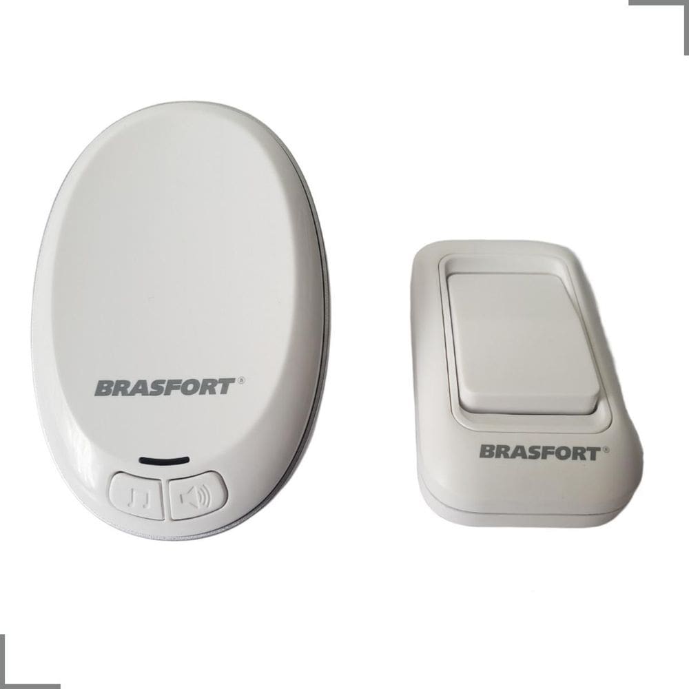 Campainha Sem Fio Bivolt 52 Toques Brasfort